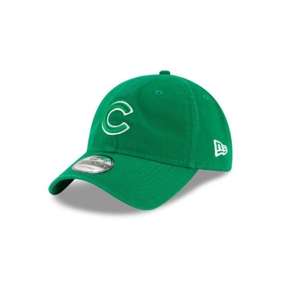 Chicago Cubs Gorra | New Era MLB Core Classic 9twenty Adjustable Cap Mexico - Verdes